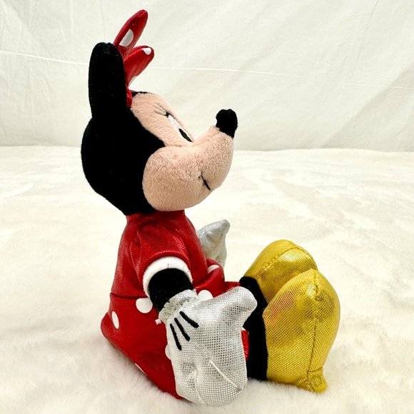 Disney Ty Sparkle Minnie Mouse 8" Plush Stuffed Toy (No Tags) - Picture 3 of 10